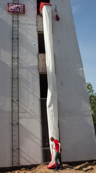 Рукав спасательный пожарный спиральный Самоспас (3/4/.../20 этаж)