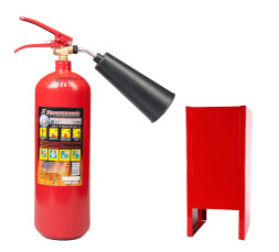 Комплект огнетушитель ОУ-2 + подставка П-10