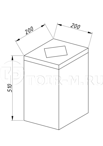 Металлическая уличная урна для мусора УГ-1
